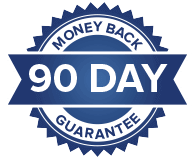 90 day money-back guarantee